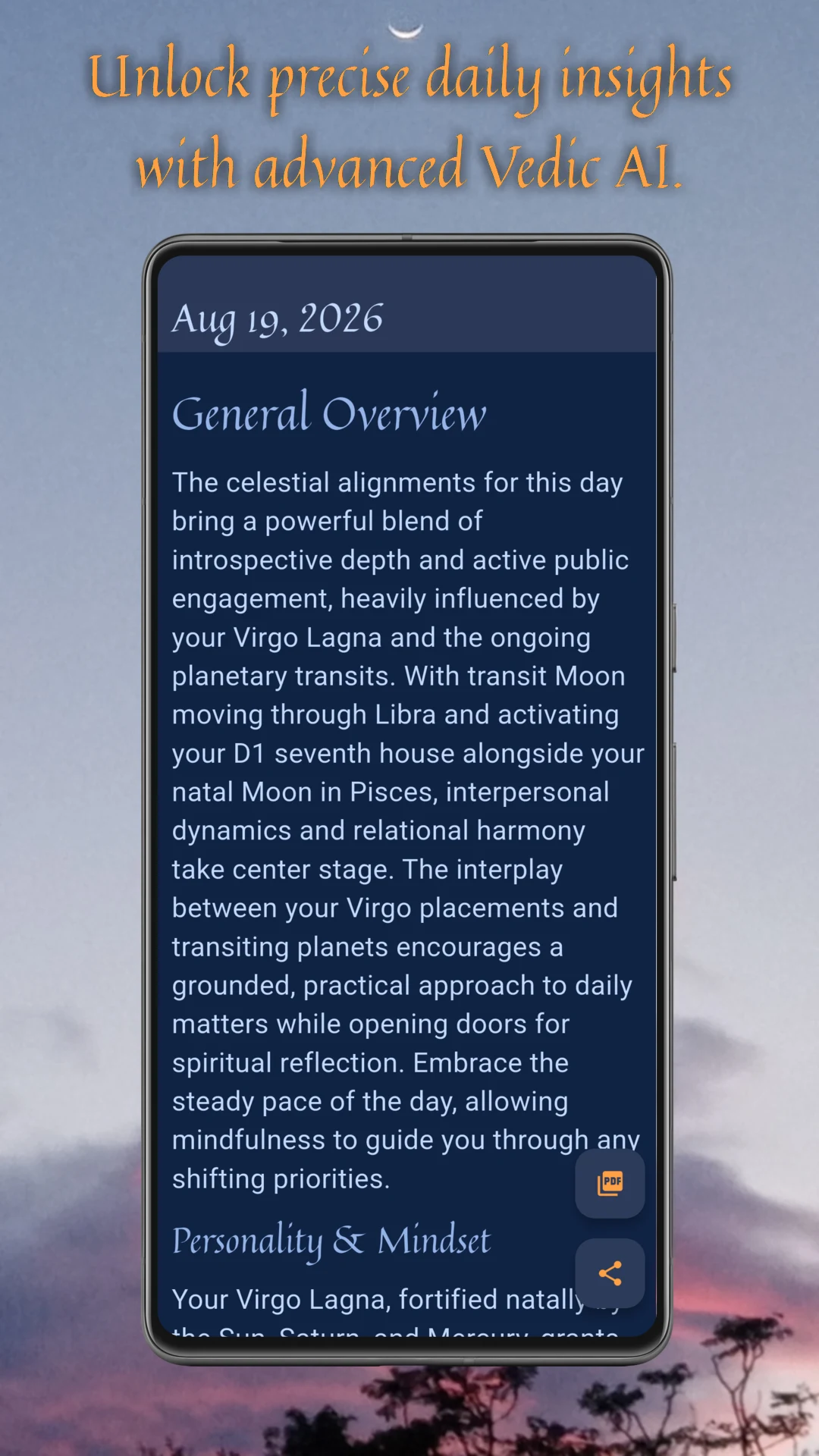 Vedic Astrology & Birth Chart screenshot